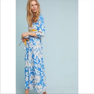 Anthropologie Maeve Floral Kimono Dress. Size 0